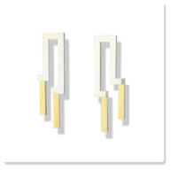 Stepped Earbar earrings.